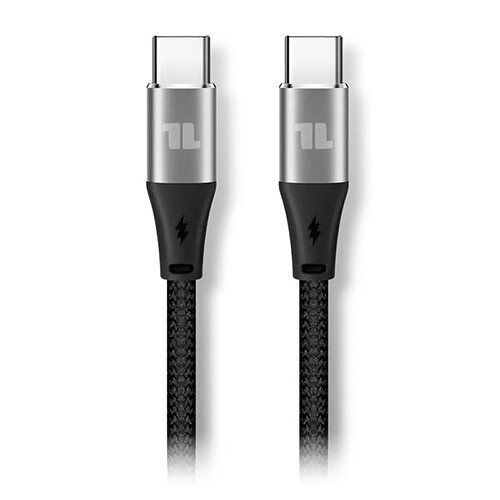 Câble USB-C 1Life Cb:Usb-C 60W 2M Noir