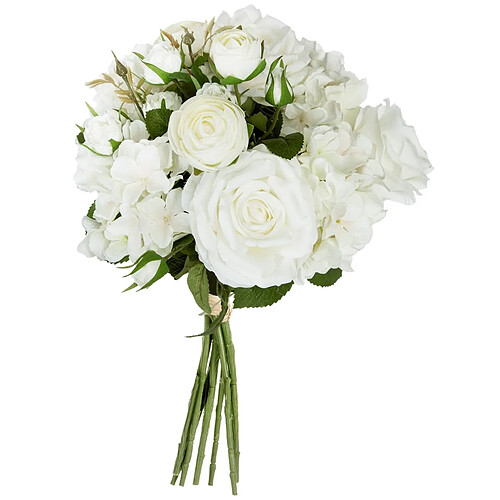 Atmosphera, Createur D'Interieur Bouquet de 18 fleurs blanches H50