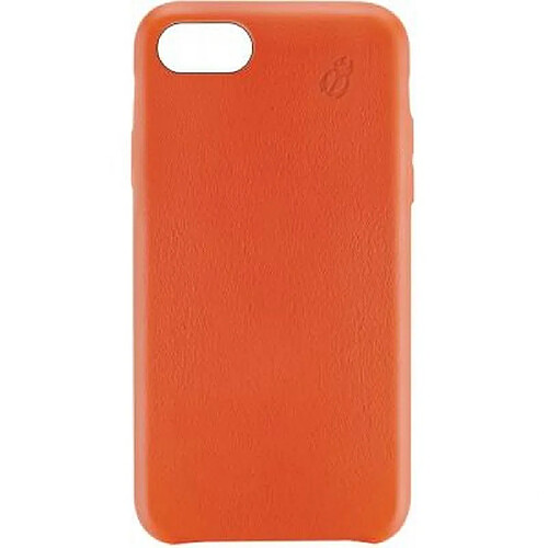 BEETLECASE Coque pour iPhone 6/7/8/SE20 en Cuir Orange