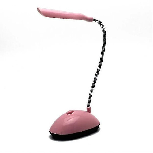 Universal Lampe de nuit, éclairage d'environnement, lampe de bureau à LED pliable, portable, rose.