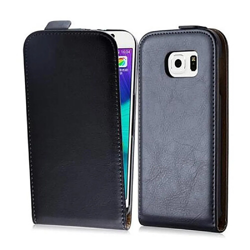 Cadorabo Coque Samsung Galaxy S6 Etui en Noir