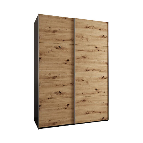 Abiks Meble Armoire à portes battantes Lux 1 245,5/170/64 2 portes