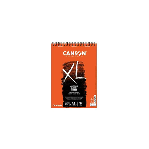 CANSON Bloc croquis et esquisse 'XL CROQUIS', A5, 90 g/m2 ()