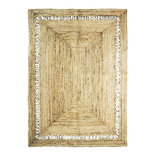 Thedecofactory FUNNY JUTE - Tapis en jute vague naturel 120x170