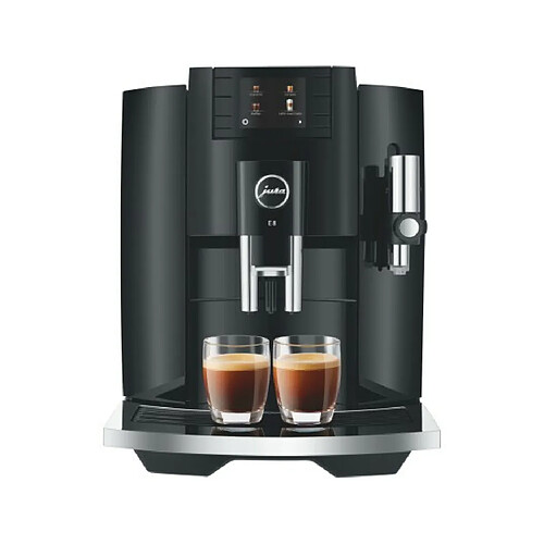 Jura Expresso E8 Piano Black broyeur pro17 spécialités de café