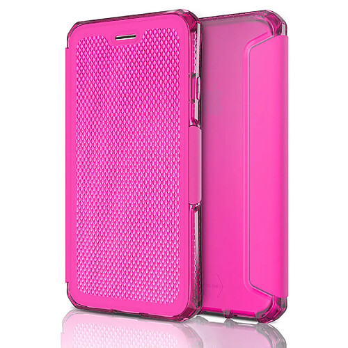 BIGBEN Etui Folio Spectra pour iPhone 6/7/8 Plus - Rose