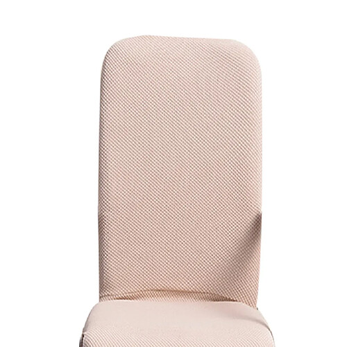 épaissir la housse de chaise confortable siège de bureau chaise pivotante rabat beige