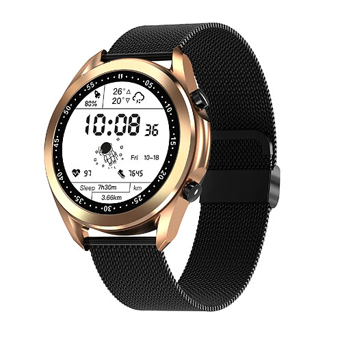 Yonis Montre Connectée Pas Cher IP67 Étanche Bluetooth 5.0 Surveillance Santé Multisport