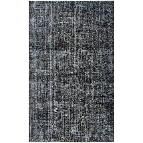 Vidal Tapis de laine 297x175 noir Ultra Vintage