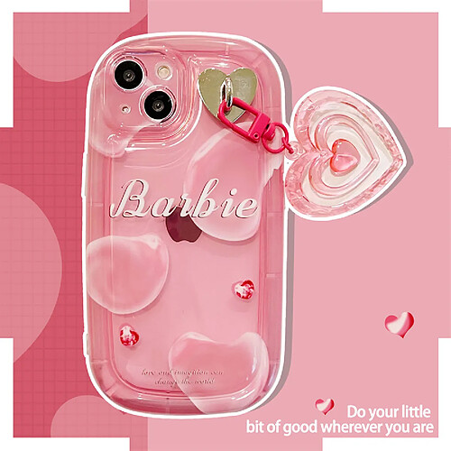 GUPBOO Étui pour iPhone11ProMax girl jelly love niche étui de téléphone portable anti-chute