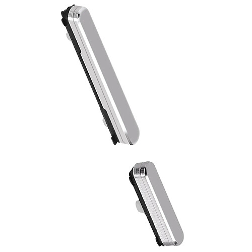 Avizar Clappio Bouton Power et Volume pour Samsung Galaxy S22 et S22 Plus Blanc