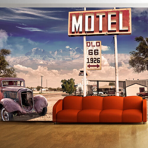 Artgeist Papier peint - Old motel [196x140]