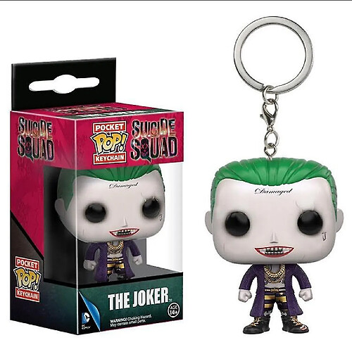 Universal Joker Porte Clés Anime Pop Suicide Team Porte Clés Pendentif