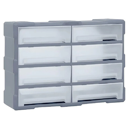 Vente-Unique Organisateur multi-tiroirs avec 8 grands tiroirs 52 cm 02_0003264