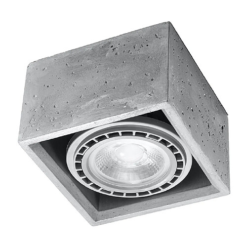 Downlight encastrable SOLLUX Quatro - Gris