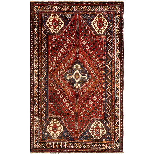 Vidal Tapis de laine 272x167 rouge Ghashghai