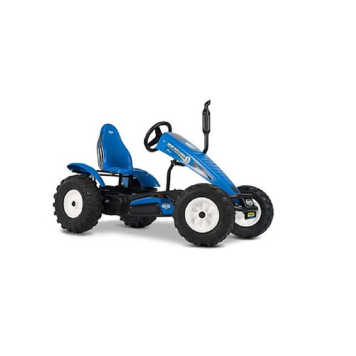 BERG Kart à pédales électrique New Holland bleu