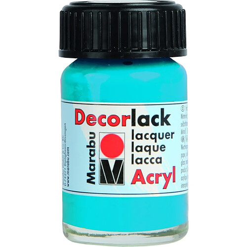 Marabu Vernis acrylique 'Decorlack', bleu clair, 15 ml, ()