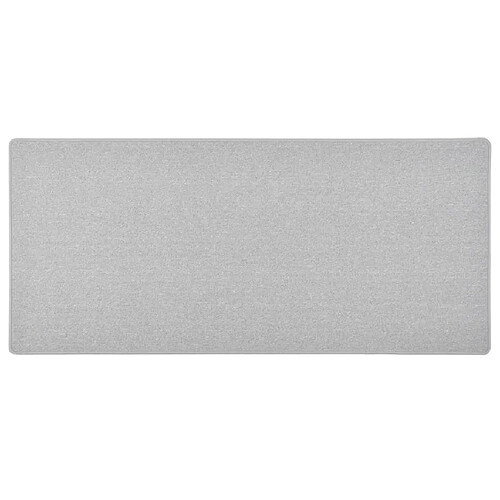 vidaXL Tapis de couloir Gris clair 50x100 cm