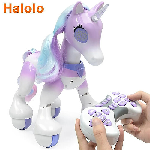 Universal Creative Remote Control Horse Unicorns Robot mignon Animal Intelligent Modèle électrique Pet | RC Animaux