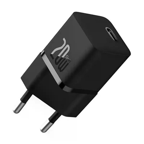 Chargeur rapide compact Gan5 20W USB-C noir