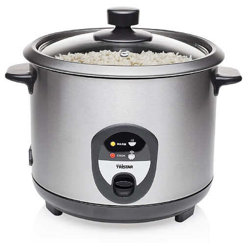 Cuiseur à riz 1.5l 500w inox - rk-6127 - TRISTAR