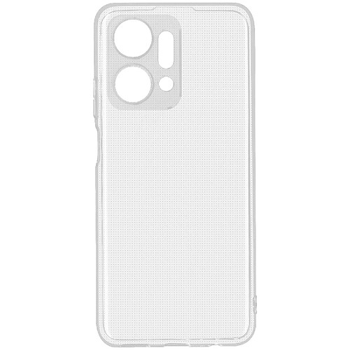 Avizar Coque pour Honor X7a Silicone Gel Souple Ultra-fine Transparent