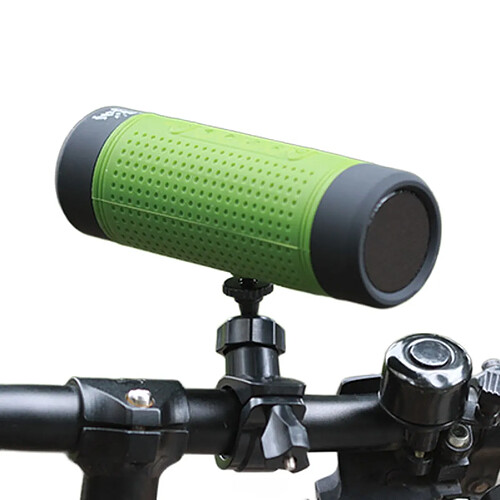 Universal Haut-parleur Bluetooth Portable extérieur Système sonore sans fil Système sonore Vélo Subwoofer Bass Bass Haut-parleur LED Vélo Vélo Vélo Musique | Haut-parleurs portatifs (Vert)