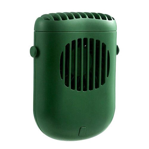 Ventilateur de Cou Portable Rechargeable par USB (Vert)