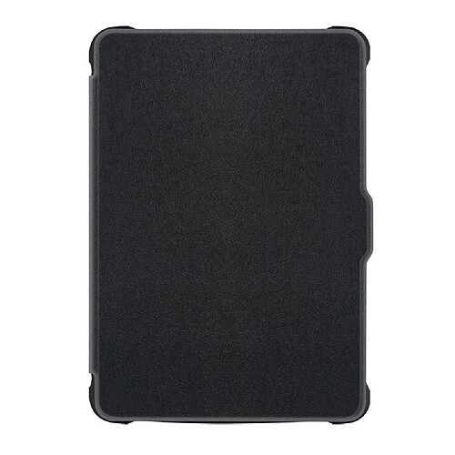 Ultra-mince Custer Tri-Fold Housse Stand PU intelligent étui en cuir pour Kobo Clara HD Noir