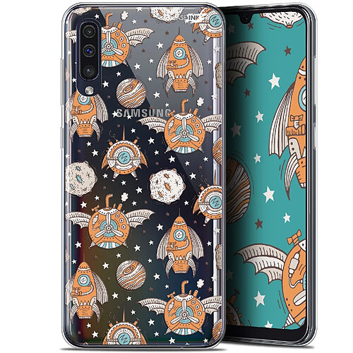 Caseink Coque arrière Samsung Galaxy A50 (6.4 ) Gel HD [ Nouvelle Collection - Souple - Antichoc - Imprimé en France] Punk Space