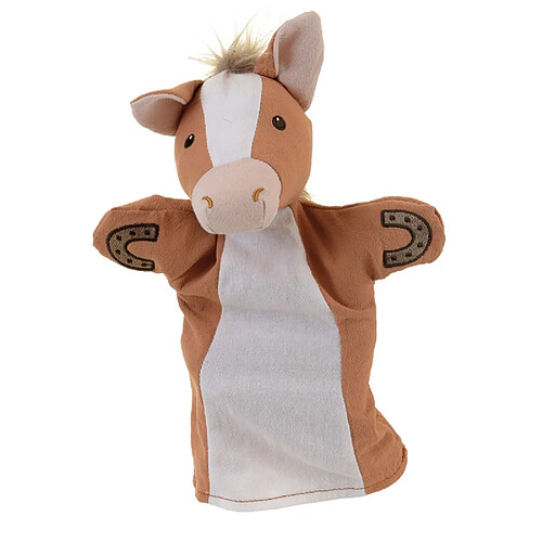 Egmont Toys Marionnette le cheval en coton brode