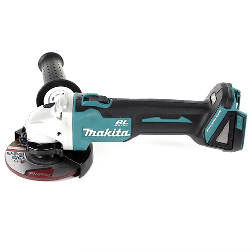 Makita DGA 504 RMJ 18 V Meuleuse sans fil Ø 125 mm avec boîtier MAKPAC + 2x Batteries BL 1840 4,0 Ah + Chargeur DC18RC