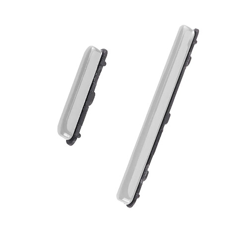 Avizar Clappio Bouton Power et Volume pour Samsung Galaxy A51 Blanc