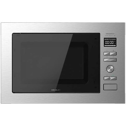 Cecotec Micro-ondes GrandHeat 2590 Built-In Steel Black