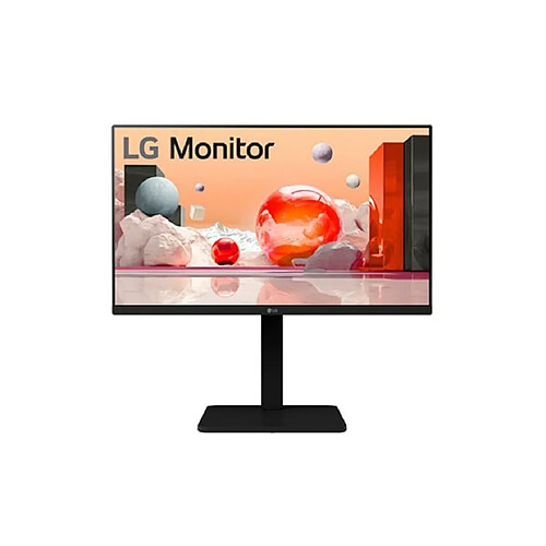 ECRAN LG 24" Noir IPS 16:9 5ms 1920x1080 100Hz 250cd/m2 HDMI 1.4 DisplayPort VGA HPs 2x2W Réglab haut inclinaison rotation orientation mode lecture mode DAS