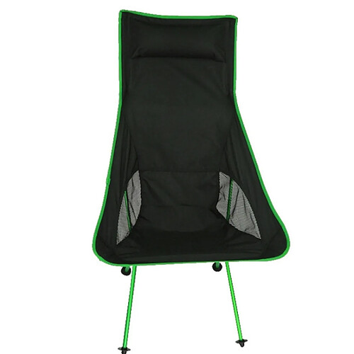 Wewoo Chaises de plage Fauteuil camping pliant portatif en plein air inclinaison dossier d'alliage d'aluminium pêche chaise