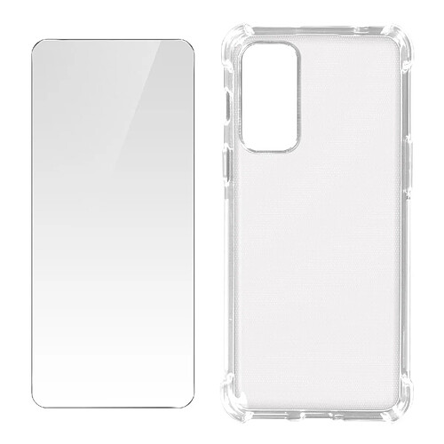 Avizar Pack Protection OnePlus Nord 2 Coque Souple et Verre Trempé Transparent