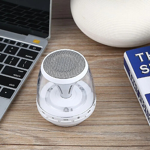 Universal Enceinte bluetooth sans fil led support mains libres carte tf lecture usb fm