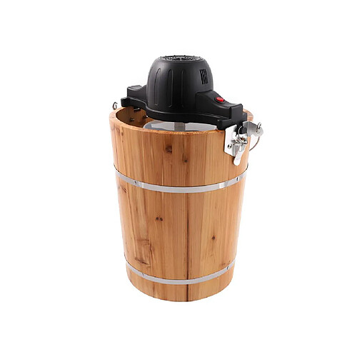 Vente-Unique Sorbetière électrique GIVRETO en bois 5.5 L