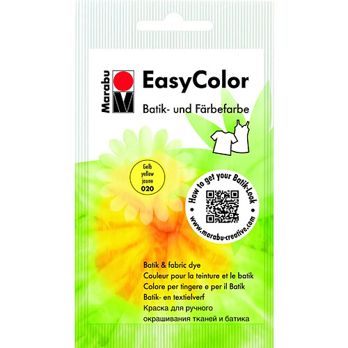 Marabu Couleur pour teinture & batik 'EasyColor', jaune ()