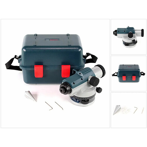 Bosch GOL 20 D Niveau optique + Coffret pratique + Accessoires ( 0601068400 )