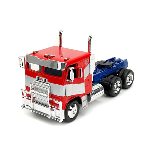 Jada Toys Transformers - Véhicule 1/24 Big Rig T7 Optimus Prime