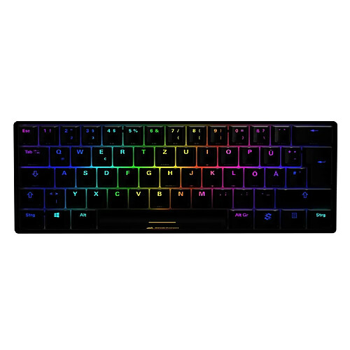 Sharkoon Gaming Tastatur Skiller SGK50S4 schwarz-braun