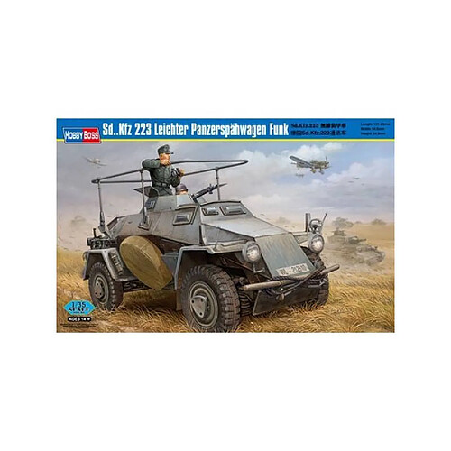 Hobby Boss Maquette Véhicule Sd.kfz.223 Leichter Panzerspahwagen Funk