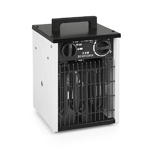 TROTEC Aérotherme TDS 10 chauffage électrique soufflant professionnel 2 kW chauffage mobile portatif