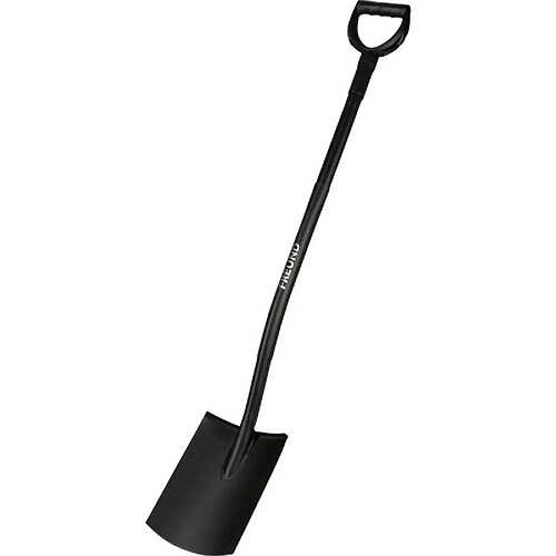 Pelle Spade plat Formacierstiel Ergoline S noir