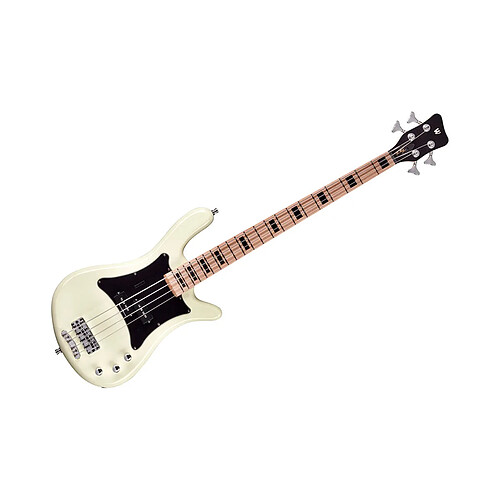 RockBass Artist Line Adam Clayton Creme White Warwick