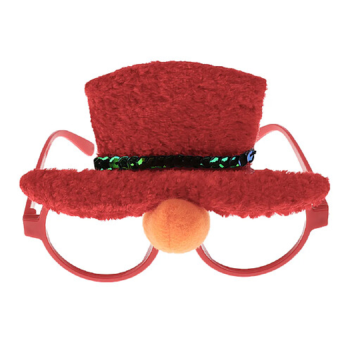 noël ornements lunettes cadres décor fête jouet enfants cadeaux grand chapeau