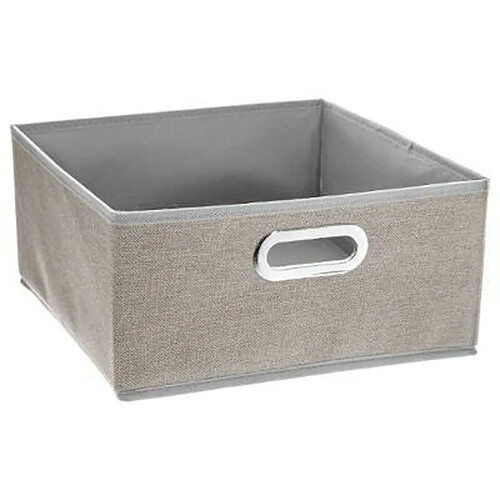 Boîte de Rangement Pliable Premium 15x31cm Beige